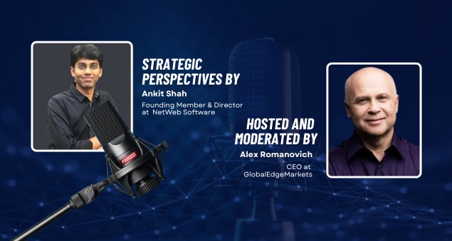 Podcast between Ankit Shah and Alex Romanovich on AI driven business transformation