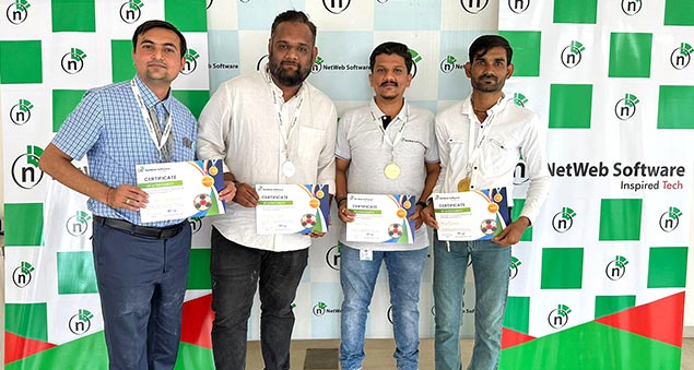 team members playing competitive indoor carrom tournament in 2022