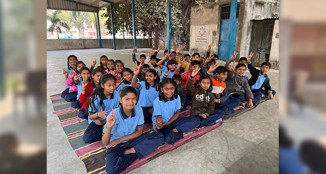 team supporting digital learning initiatives for students and communities