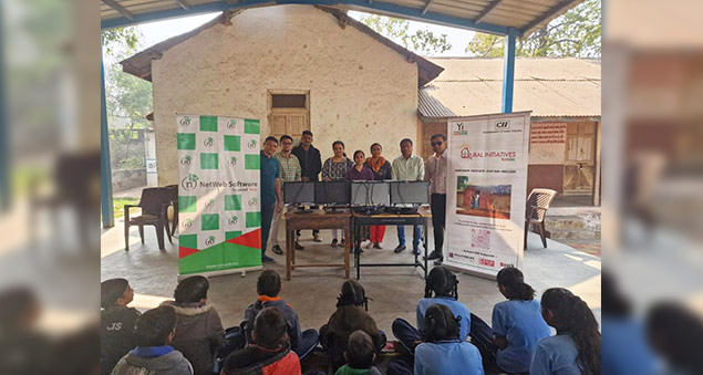 team supporting digital learning initiatives for students and communities