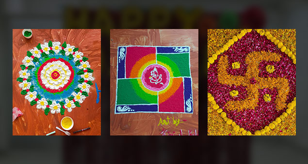 team enjoying diwali 2022 with cultural programs and festive lights