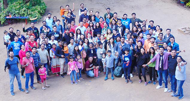 employees and families enjoying a day of bonding at the 2020 picnic event