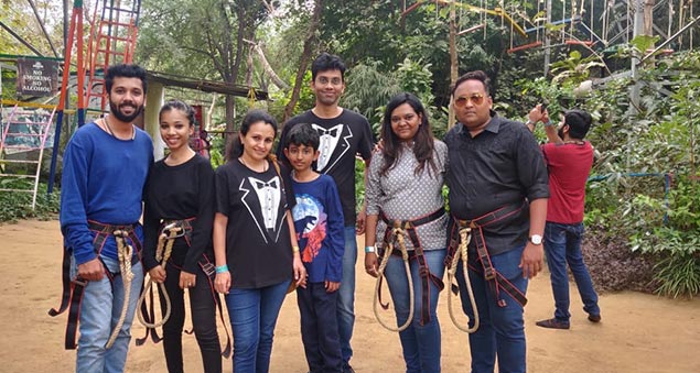 employees and families enjoying a day of bonding at the 2020 picnic event