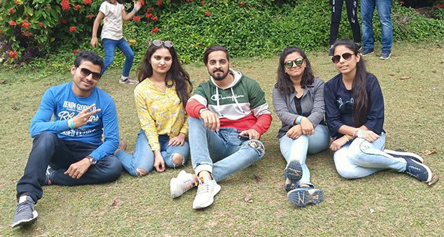 employees and families enjoying a day of bonding at the 2020 picnic event