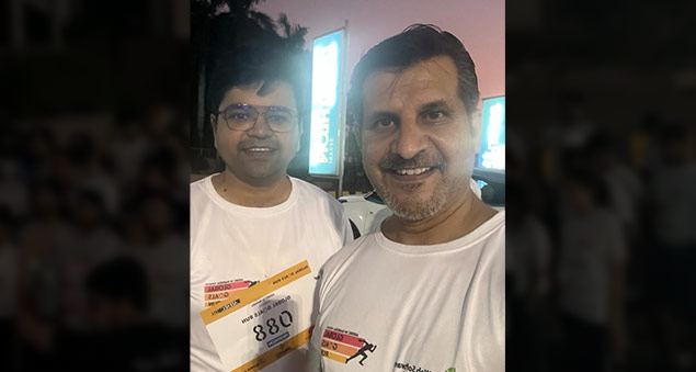 employees participating in the 2022 global goals run in collaboration with aiesec