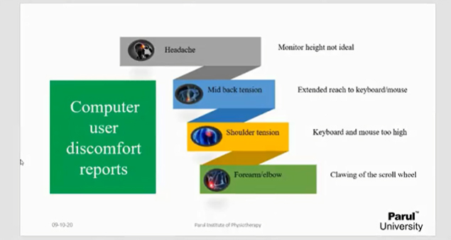 employees attending a health and ergonomics awareness session for workplace wellness
