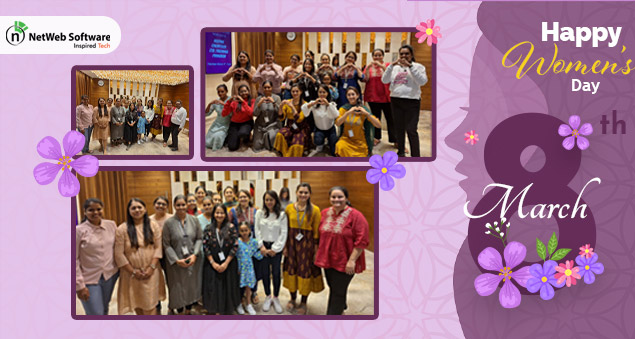women employees participating in activities celebrating inclusion on women’s day 2024