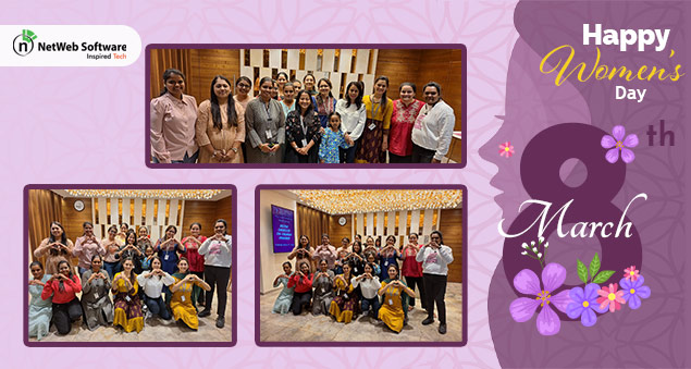 women employees participating in activities celebrating inclusion on women’s day 2024