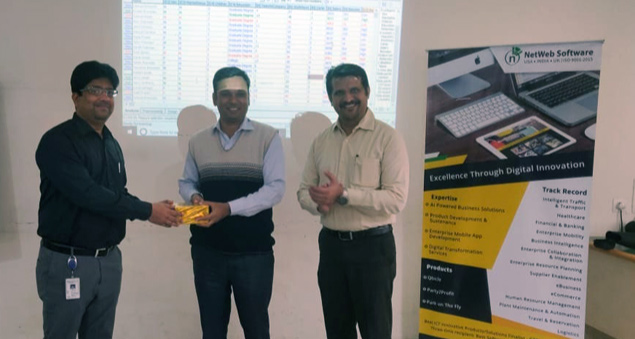 attendees learning applied machine learning techniques at internal workshop