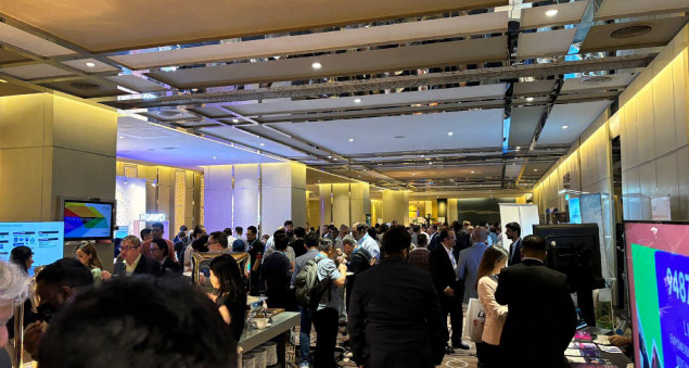 NetWeb team representing at PIKOM Lead Summit 2024 building global partnerships through NASSCOM collaboration