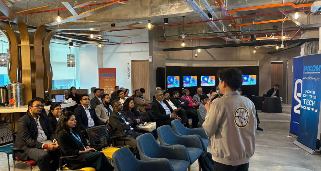 NetWeb team representing at PIKOM Lead Summit 2024 building global partnerships through NASSCOM collaboration