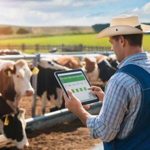 Robot Management Application for Dairies