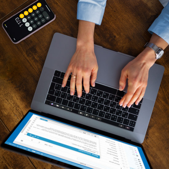 Visual of digital claim processing using RPA dashboard