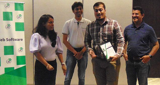 employees engaged in mentor mentee development sessions