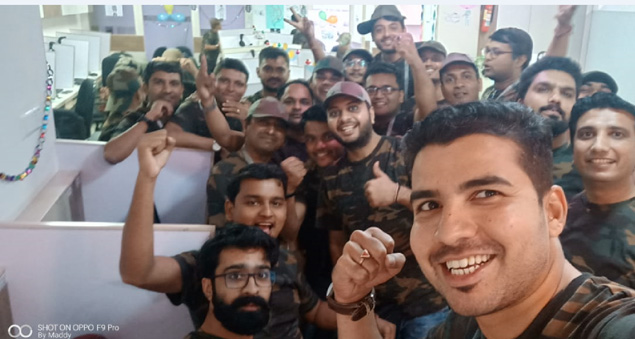 employees engaging in games and team bonding activities during team day 2019