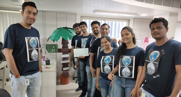 employees engaging in games and team bonding activities during team day 2019