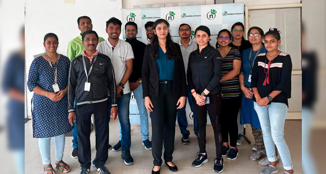 employees participating in wellness week activities promoting health and mental wellbeing