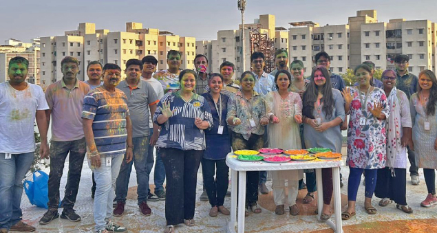 Bringing the Colors of Holi to the Workplace