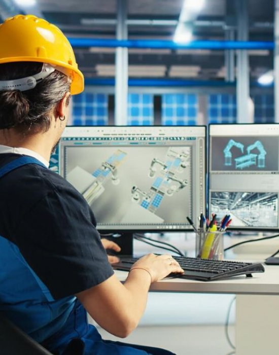 Graph showing rise in industrial automation and smart supply chain trends